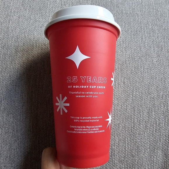 Starbucks holiday reusable cup 25 years limited edition 2022 - Picture 3 of 3